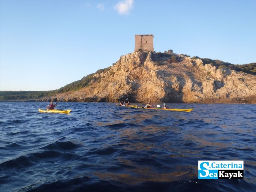 Porto Selvaggio kayak tour + cliff diving + cold springs - Landing at Porto Selvaggio: the cold spring and the kayak baptism
