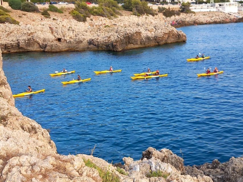 Porto Selvaggio kayak tour + cliff diving + cold springs - Santa Caterina meeting spot and how to get ready fast