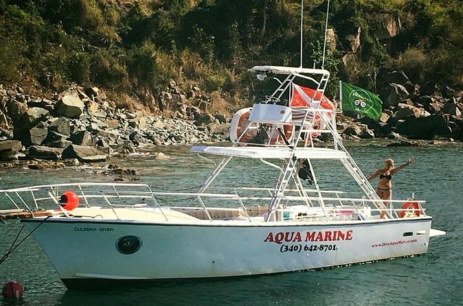 Private Full Day Guided Snorkeling or Diving Charter in St Thomas - Secret Harbour: lunch may be on shore, but you’ll work for it