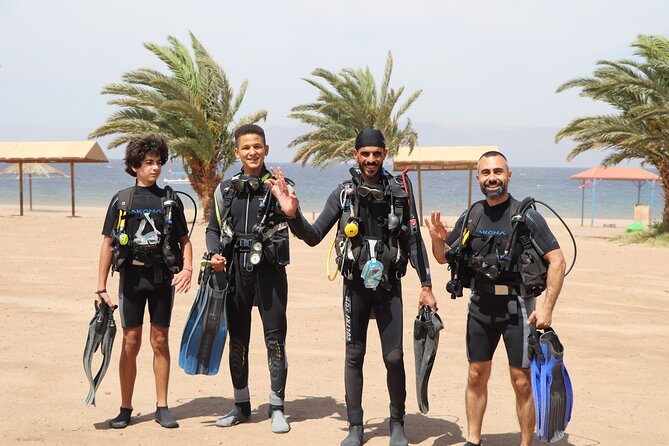 Private Intro Scuba Dive – Aqaba Coral Reefs - Gear Fit, Supervision, and Safety at 12 Meters