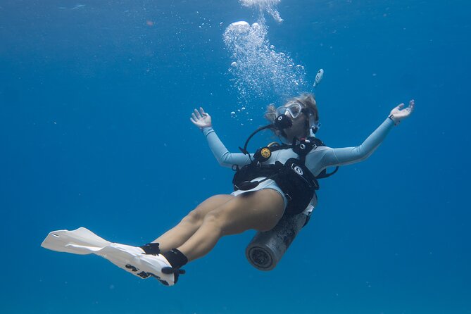 Scuba Dive at Electric Beach - After you surface: snacks, gear rinse, and free action photos