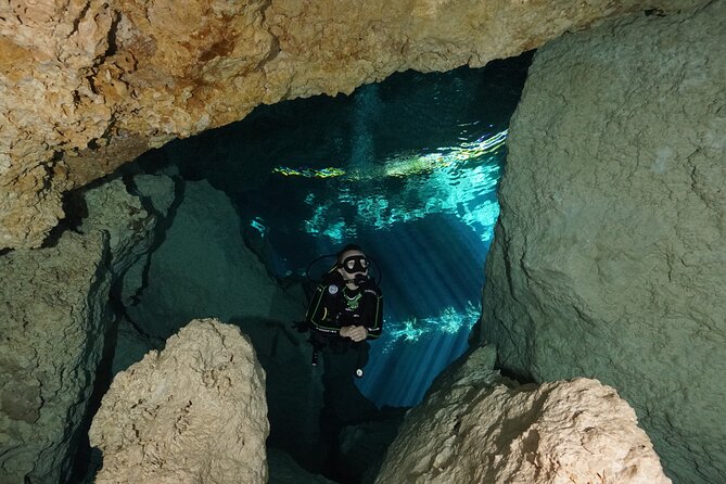 Scuba Diving in Cenote Kukulkan from Playa del Carmen - Your Scuba Setup Requires Real Certification (And That’s a Good Thing)