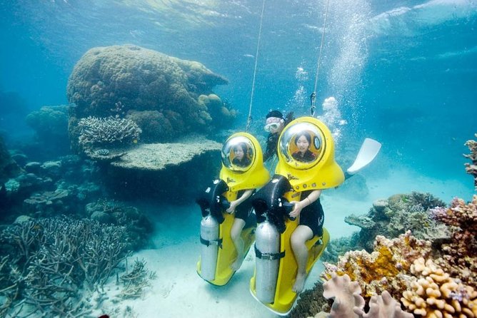 Scuba Doo Diving Experience in Punta Cana - The underwater scooter session at 3 to 5 meters