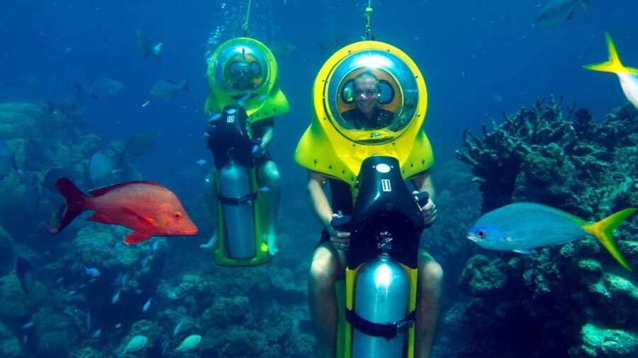 Scuba Doo - Diving Scooters in Punta Cana - Price and value at about $55 per person