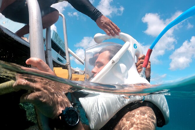 SeaTrek Underwater Helmet Diving Experience in Downtown Cozumel - Photos and Video: The One Purchase You Should Plan For