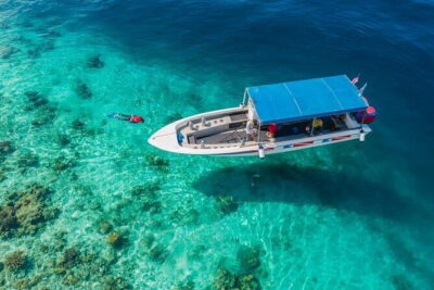 Semporna Hike Bohey 3 Island Snorkel Dive Tour and Lunch - The Bohey Dulang hike: 600 meters of switchbacks and lagoon views