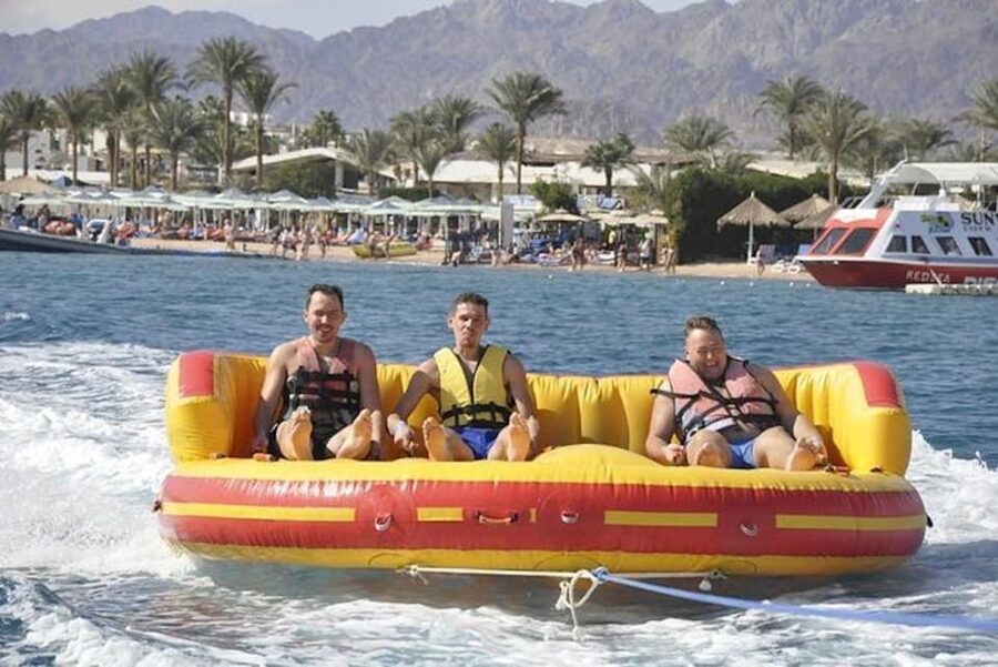 Sharm El-Sheikh: Parasailing, Camel Ride, Dive & Quad Bike - Intro scuba session with Hunter Divers: seeing sea life up close