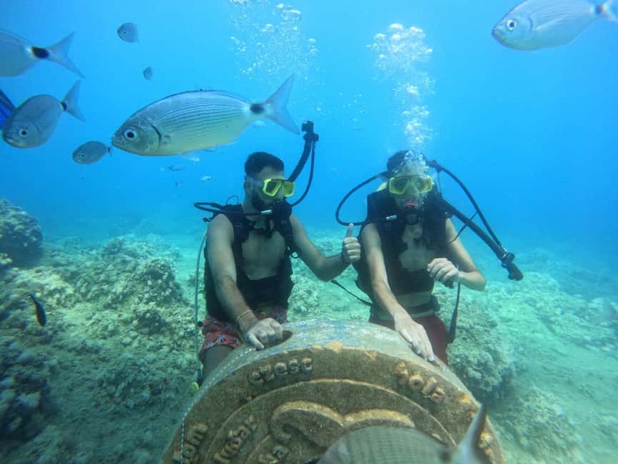Side: Scuba Diving with Expert Diving Option - Boat ride rhythm: how long it really takes