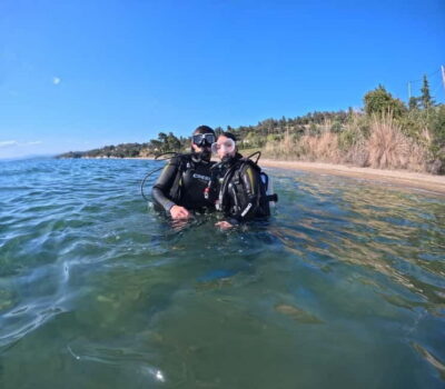 Sithonia: Scuba Diving Experience for Beginners - The 3-hour flow: theory, shallow practice, then the 45-minute sea session