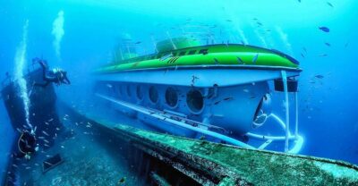 Southern Tenerife: 50-Minute Submarine Dive - Boarding Sub Fun Cinco: seats, windows, and the ride feel