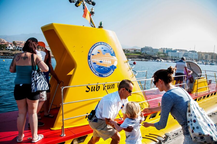Southern Tenerife: 50-Minute Submarine Dive - The audio guide system turns windows into a lesson
