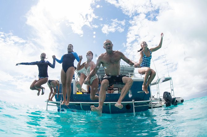 Swim with Whale Sharks in the Ningaloo Reef: 3 Island Shark Dive - Food, bubbles, and small comforts that make 8 hours easier