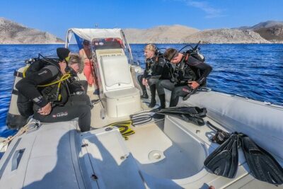 Symi Dive Trip - Half day (2 Dives) - Meet Jackie and Will: safety first, with a relaxed feel