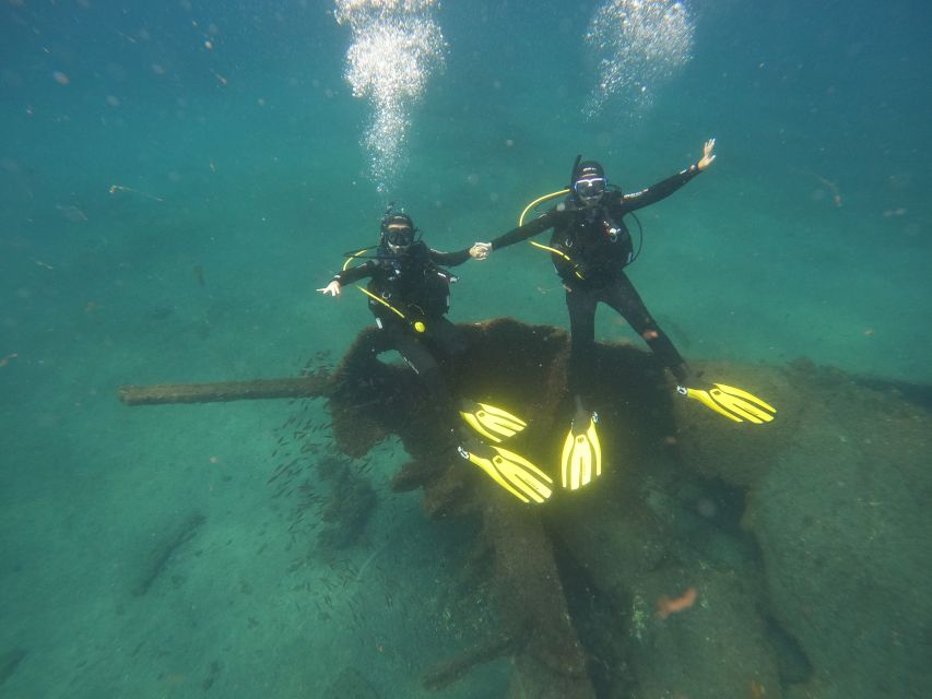 Terceira Island:Try Scuba in a Shipwreck-Archeological park - First Steps With SSI Try Scuba on Terceira