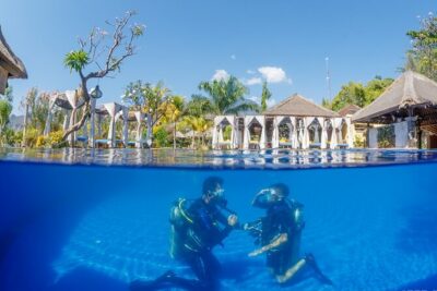 Try Dive Program in the Biorock Pemuteran - Check-In, Paperwork, and Getting Your Gear Sorted