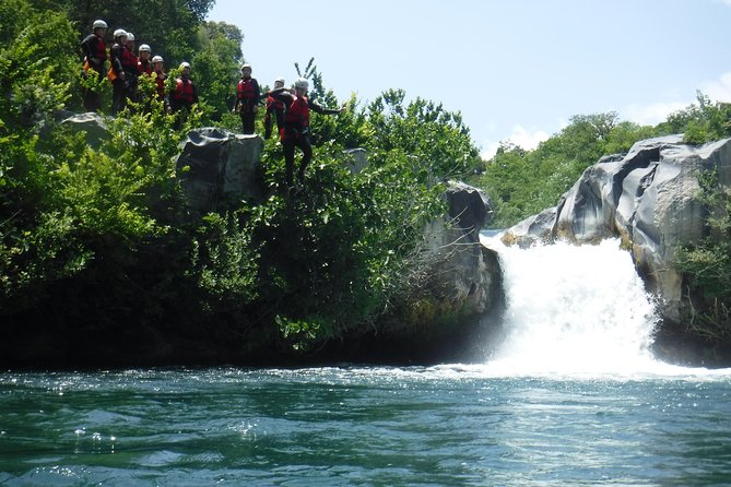 TuffAlcantara - dives, slides and lots of fun in the Alcantara river - Inside the Alcantara River Canyon Route: Jumps, Slides, Waterfalls, and More