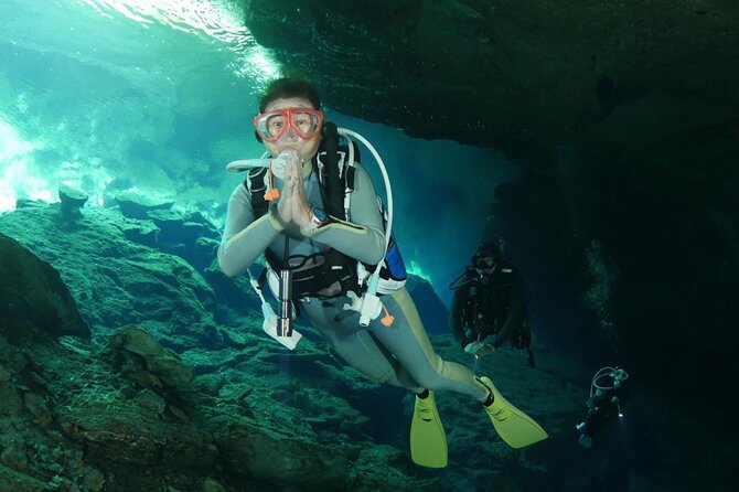 Tulum Area Experiences Guided 2 Tank Scuba Dive Casa Cenote & Barrier Reef-Lunch - Two Tanks, One Day: What the Scuba Instruction Actually Looks Like