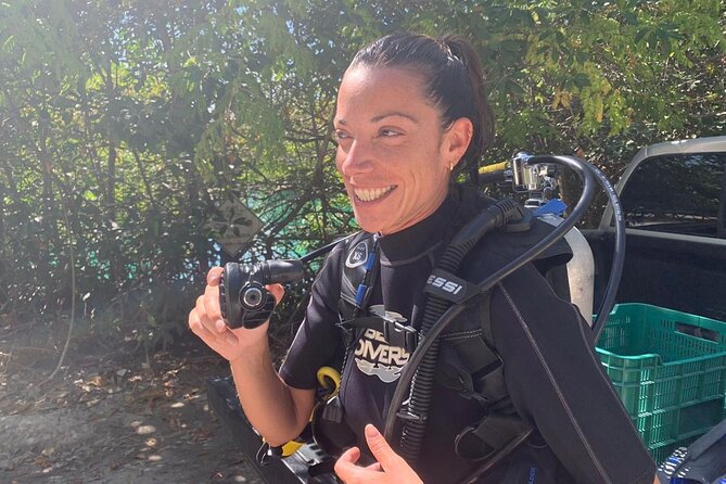 Tulum Area Experiences Guided 2 Tank Scuba Dive Casa Cenote & Barrier Reef-Lunch - Boat Ride to the Reef: Scenic Time With a Time Budget