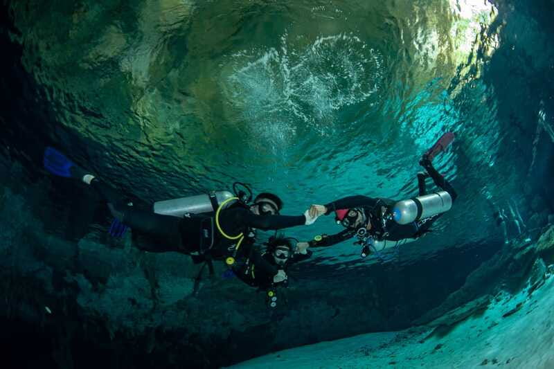 Tulum : Dos Ojos cenote 2 scuba dives (certified divers) - Certified divers only: who this fits best, and who should pass