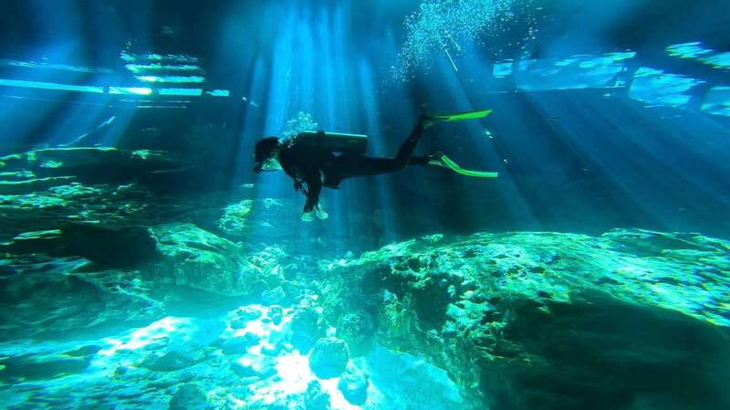 Tulum: Dos Ojos Cenote 2 Scuba Dives with Transfer Option - Price and value: what you pay now vs. what you pay on site